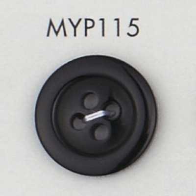 MYP115 زر من راتنج البوليستر بأربعة ثقوب