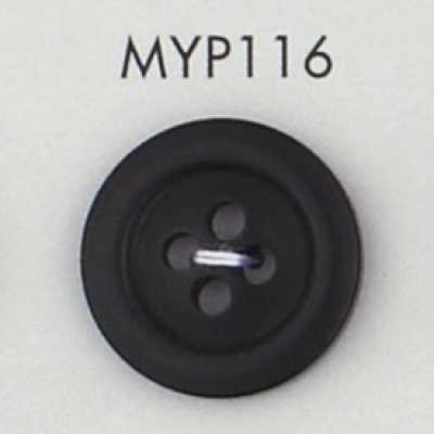 MYP116 زر راتنج البوليستر بأربع فتحات