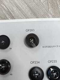 OP283 زر راتنج بوليستر على طراز Buffalo ذو 4 ثقوب[أزرار] DAIYA BUTTON صور إضافية