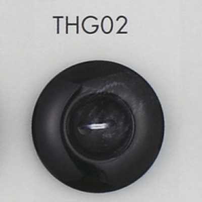THG02 زر بفتحتين مصنوع من راتنج البوليستر