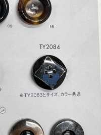 TY2084 زر راتنج البوليستر بأربع فتحات[أزرار] DAIYA BUTTON صور إضافية