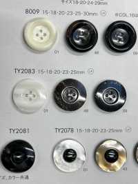 TY2084 زر راتنج البوليستر بأربع فتحات[أزرار] DAIYA BUTTON صور إضافية