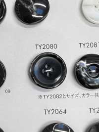 TY2080 زر من راتنج البوليستر بحافة، 4 ثقوب[Buttons] DAIYA BUTTON صور إضافية