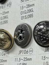 JP106 زر مطلي براتنج ABS[أزرار] DAIYA BUTTON صور إضافية