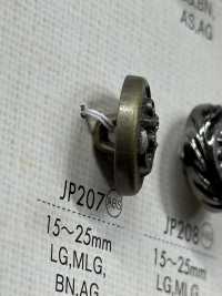 JP207 زر مطلي براتنج ABS[أزرار] DAIYA BUTTON صور إضافية