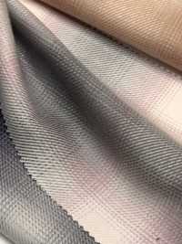 KYC330-W-D/1 كاروهات مصبوغة بالخيوط من القطن العضوي وممشطة[نسيج / قماش] Uni Textile (Komon Kobo) صور إضافية
