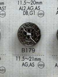 B179 زر من راتنج ABS مطلي[أزرار] DAIYA BUTTON صور إضافية