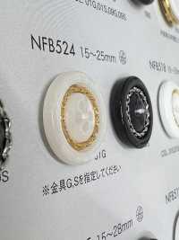 NFB524 زر من راتنج البوليستر/راتنج ABS[أزرار] DAIYA BUTTON صور إضافية