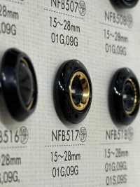 NFB517 زر من راتنج البوليستر/راتنج ABS[أزرار] DAIYA BUTTON صور إضافية