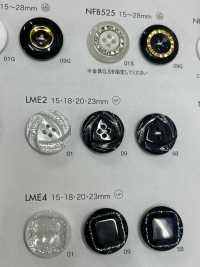 LME2 زر راتنج البوليستر بأربع فتحات[أزرار] DAIYA BUTTON صور إضافية