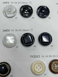 LME4 زر من راتنج البوليستر[أزرار] DAIYA BUTTON صور إضافية