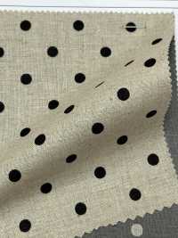 DOT-7100-2 شيتنج قطن وكتان بنقشة نقاط[Textile / Fabric] HOKKOH صور إضافية