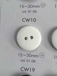 CW10 زر من راتنج البوليستر بفتحتين[أزرار] DAIYA BUTTON صور إضافية