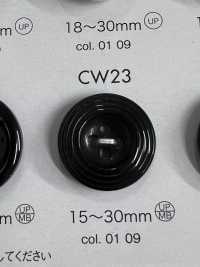 CW23 زر 4 ثقوب من راتنج البوليستر/النحاس الأصفر[Buttons] DAIYA BUTTON صور إضافية