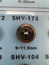 SHV173 زر صدف بأربعة ثقوب بحافة[أزرار] DAIYA BUTTON صور إضافية