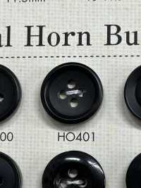 HO401 زر من قرن جاموس طبيعي بأربعة ثقوب[أزرار] DAIYA BUTTON صور إضافية
