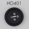HO401 زر من قرن جاموس طبيعي بأربعة ثقوب