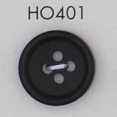 HO401 زر من قرن جاموس طبيعي بأربعة ثقوب