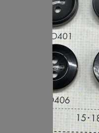 HO406 مادة طبيعية قرن جاموس حقيقي زر بأربعة ثقوب[أزرار] DAIYA BUTTON صور إضافية