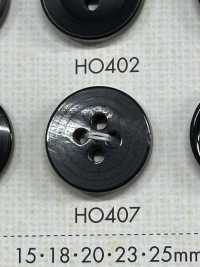 HO407 زر من قرن جاموس طبيعي حقيقي بأربع ثقوب[أزرار] DAIYA BUTTON صور إضافية