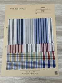 A-8095 100% قطن مخطط ومربعات[Textile / Fabric] Arinobe Shoten صور إضافية