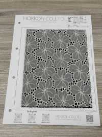 4024-907-1 تطريز شيفون لاميه[Textile / Fabric] HOKKOH صور إضافية