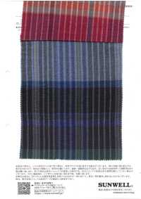 35511 فوال قطني 40s مموج بنقشة مربعات بتشطيب غسيل[Textile / Fabric] SUNWELL صور إضافية
