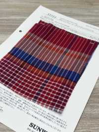 35511 فوال قطني 40s مموج بنقشة مربعات بتشطيب غسيل[Textile / Fabric] SUNWELL صور إضافية