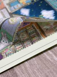 DP-4435-3 لاون 60 بطباعة رقمية (Labyrinth House)[نسيج / قماش] HOKKOH صور إضافية