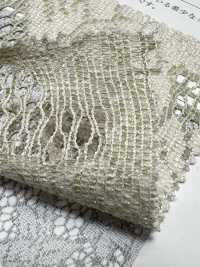 KKF8725-W-D1 دانتيل جاكار مبرقش من البوليستر، بعرض عريض[نسيج / قماش] Uni Textile (Komon Kobo) صور إضافية