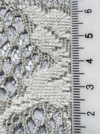 KKF8725-W-D1 دانتيل جاكار مبرقش من البوليستر، بعرض عريض[نسيج / قماش] Uni Textile (Komon Kobo) صور إضافية
