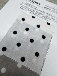 28096 شيتنج قطن وكتان بطباعة نقاط M[Textile / Fabric] SUNWELL صور إضافية