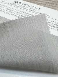 KKW2064-W-D1 فوال Eco Manored 1/80 مصبوغ بالغزل[نسيج / قماش] Uni Textile (Komon Kobo) صور إضافية