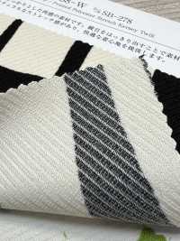 KKP5358-W-DSB-278 طباعة أحادية اللون كيرسي مطاطي بعرض واسع[نسيج / قماش] Uni Textile (Komon Kobo) صور إضافية