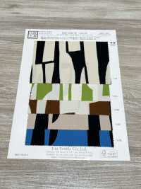 KKP5358-W-DSB-278 طباعة أحادية اللون كيرسي مطاطي بعرض واسع[نسيج / قماش] Uni Textile (Komon Kobo) صور إضافية