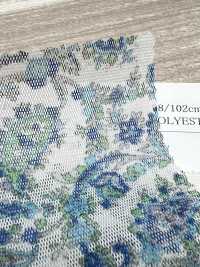KKP8100-D120 سامورا شبكة مرنة بطباعة متعددة الألوان[نسيج / قماش] Uni Textile (Komon Kobo) صور إضافية