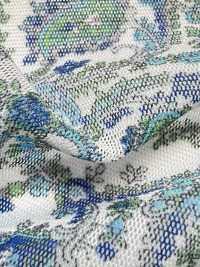 KKP8100-D120 سامورا شبكة مرنة بطباعة متعددة الألوان[نسيج / قماش] Uni Textile (Komon Kobo) صور إضافية