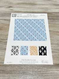 KKP2046-D106 ساتان خلفي أموزين بطباعة متعددة الألوان[نسيج / قماش] Uni Textile (Komon Kobo) صور إضافية