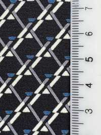 KKP2046-D143 ساتان خلفي أمانزن بطباعة متعددة الألوان[نسيج / قماش] Uni Textile (Komon Kobo) صور إضافية