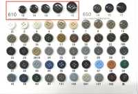 610 Giraffe زر مسطح بأربع فتحات من راتنج اليوريا[Buttons] Giraffe Buttons (Ayaori Button Industry) صور إضافية