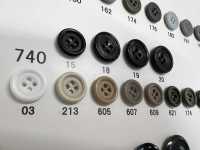 740 Giraffe زر من راتنج اليوريا بأربع فتحات مع حافة[أزرار] Giraffe Buttons (Ayaori Button Industry) صور إضافية