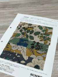 28090 شيتنج قطني كتان بطباعة زهور مع تشطيب ناعم Angel[Textile / Fabric] SUNWELL صور إضافية