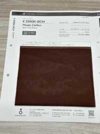 2580K-BCH شيفون مطوي[Textile / Fabric] Suncorona Oda صور إضافية