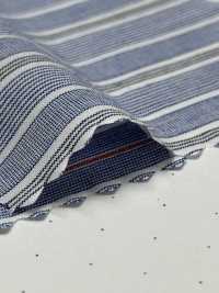 ST-9176 قماش تايب رايتر 60/1 مخطط [تشطيب الغسيل][نسيج / قماش] Kuwamura Textile صور إضافية