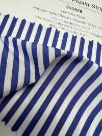 5SG028 بوبلين بوليستر مخطط[نسيج / قماش] Chambray صور إضافية