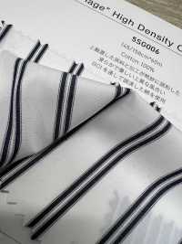 5SG006 Mariage قطن مخطط عالي الكثافة[نسيج / قماش] Chambray صور إضافية