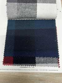 4SG015 فلانيل قطني ثقيل كاروهات[نسيج / قماش] Chambray صور إضافية