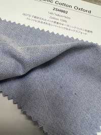 2SH002 قطن أكسفورد عضوي[نسيج / قماش] Chambray صور إضافية