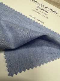 3SG007(4) بوبلين قطن/كتان[نسيج / قماش] Chambray صور إضافية