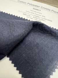 3SG017 كاروهات مجعدة قطن/بوليستر[Textile / Fabric] Chambray صور إضافية